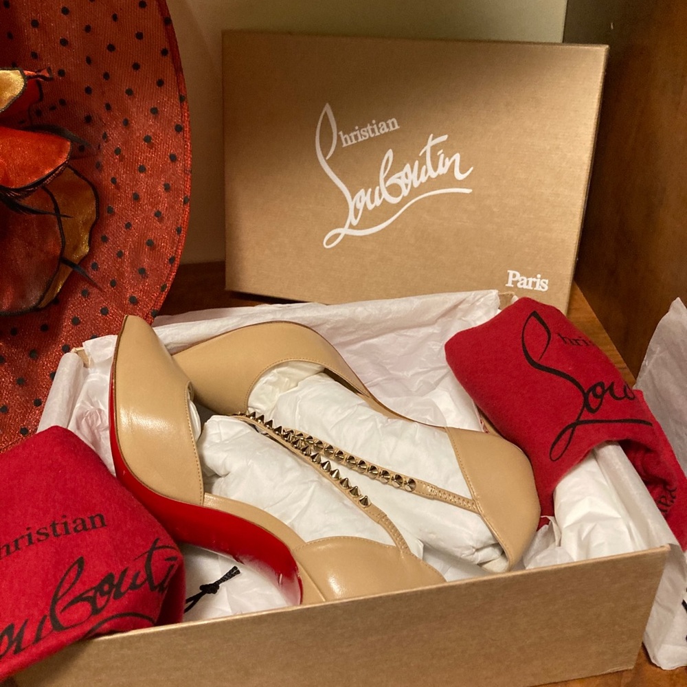 Christian Louboutin Spike Cross heels - Picture 12 of 14